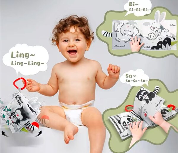 Новая тактильная книга для самых маленьких.