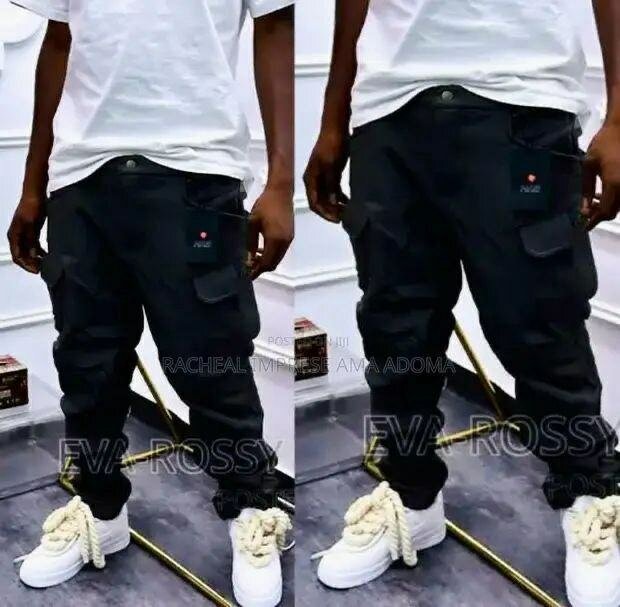 Solid waterproof joggers