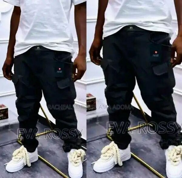 Solid waterproof joggers