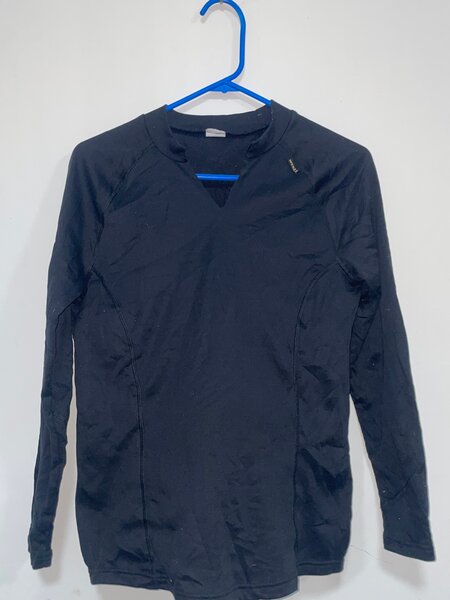 T-shirt thermique noir