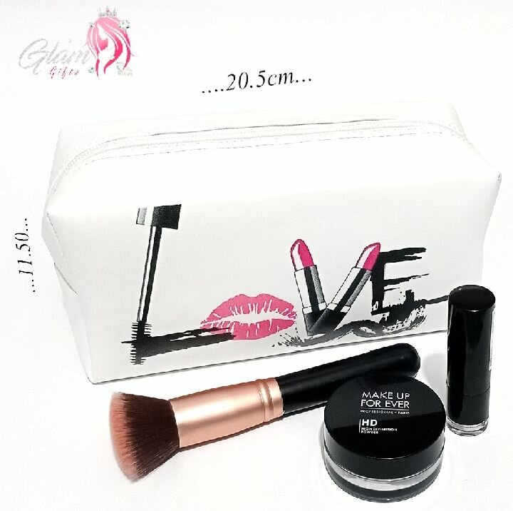 Large Capacity Makeup Pouch Multi function Cosmetic Bag