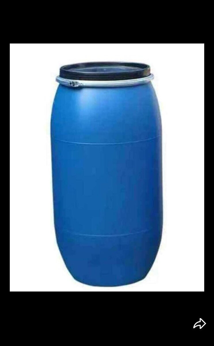 Baril en plastique 200L