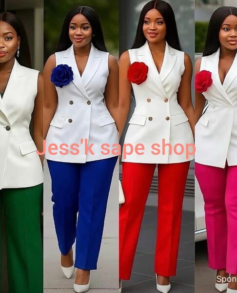 Ensemble Pantalon veste dames