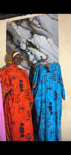 Robe Longue Imprimée