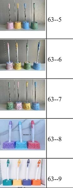 Brosse WC colorée