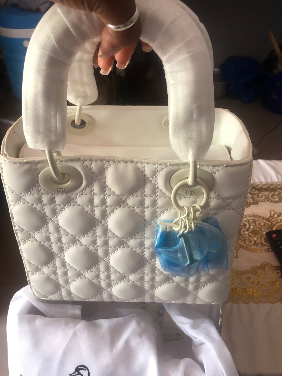Sac Blanc Christian Dior