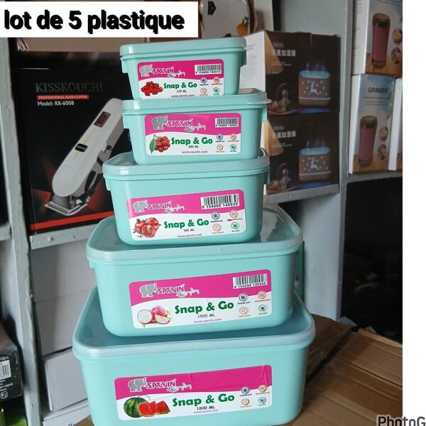 Boîtes de Rangement Empilables