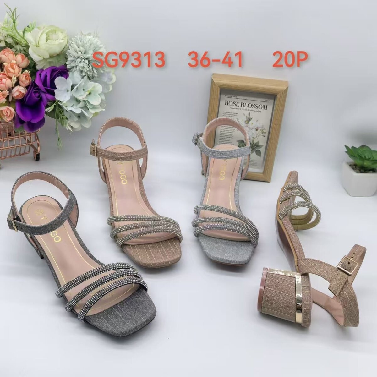 Sandales élégantes à talons