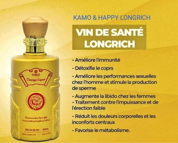 Vin de Santé Longrich 500ml