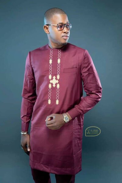 Boubou africain élégant