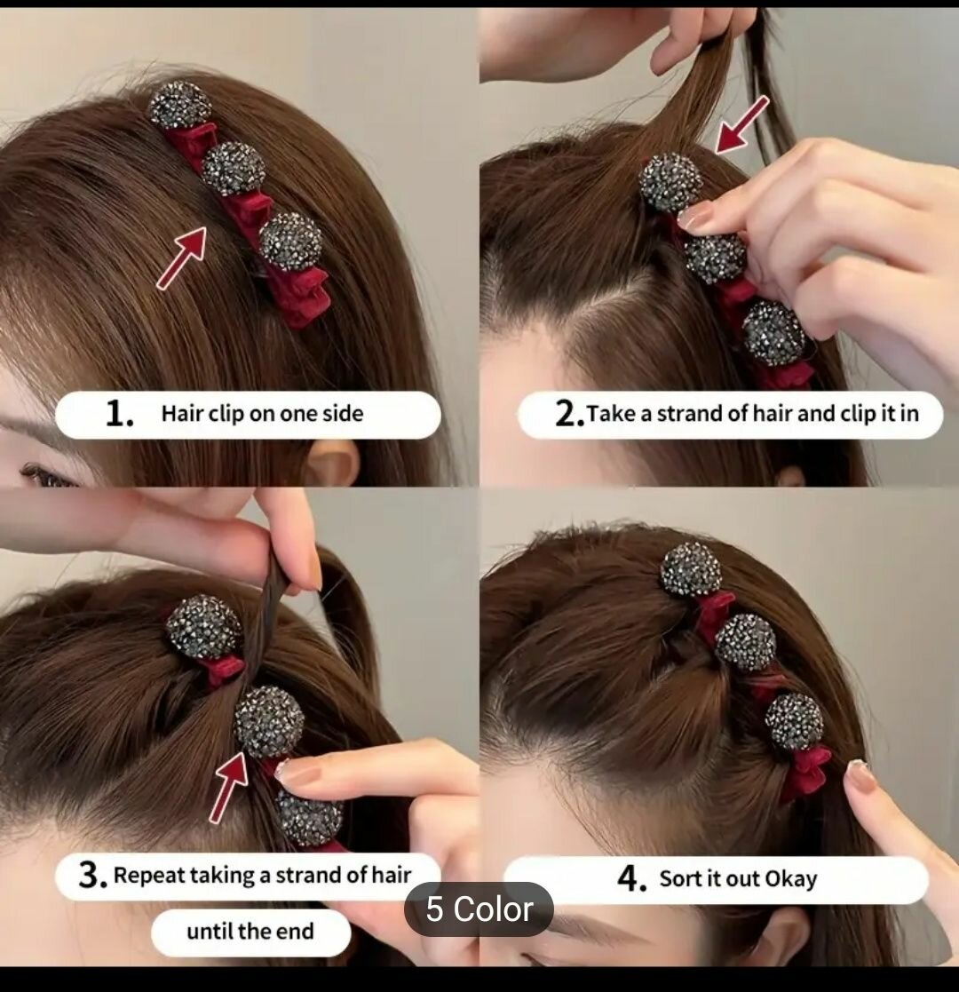 Hair clip in new style.. Korean style