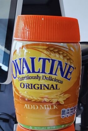 Ovaltine Original N tritiously Delicious DRIGINAL ADD MILK available ⚡⚡