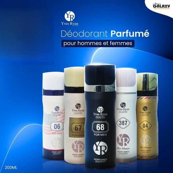 Yves Ryan Body Spray 200ml