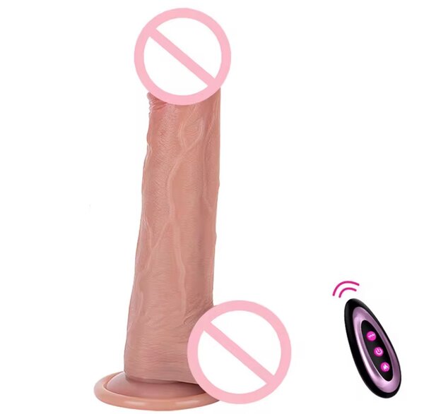 Vibromasseur réaliste télécommandé