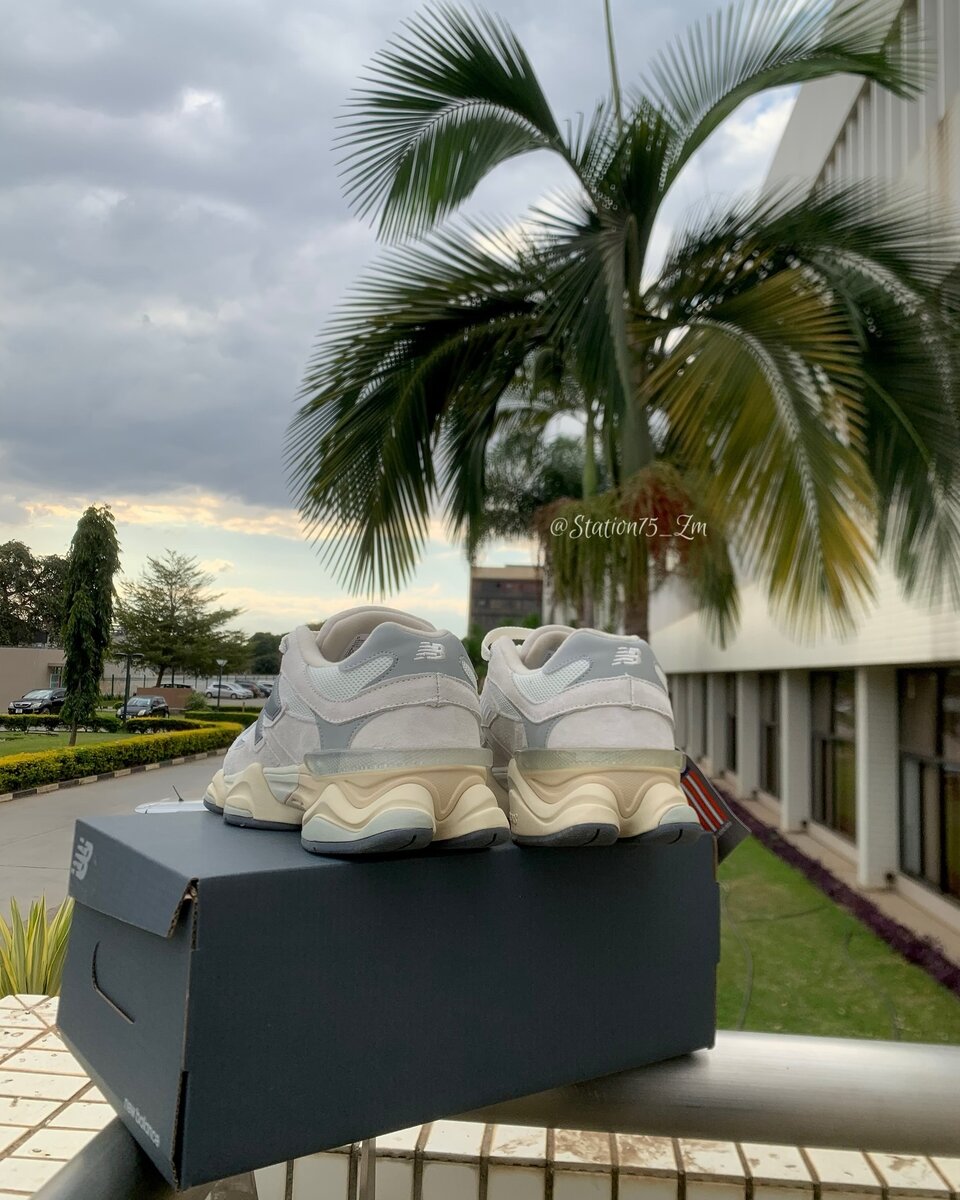 New Balance 9060 Sea Salt White