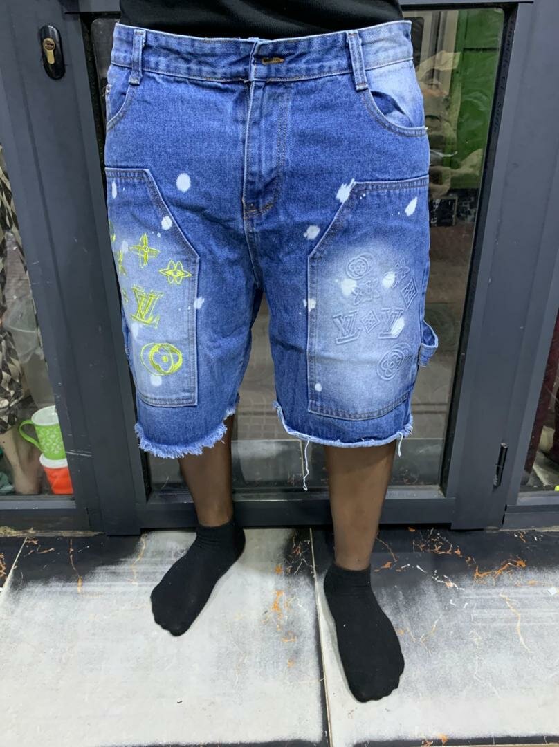 Shorts en jean décontractés