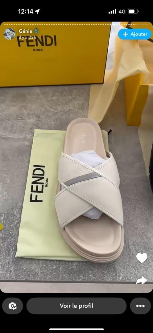 Sandales Fendi Élite Homme