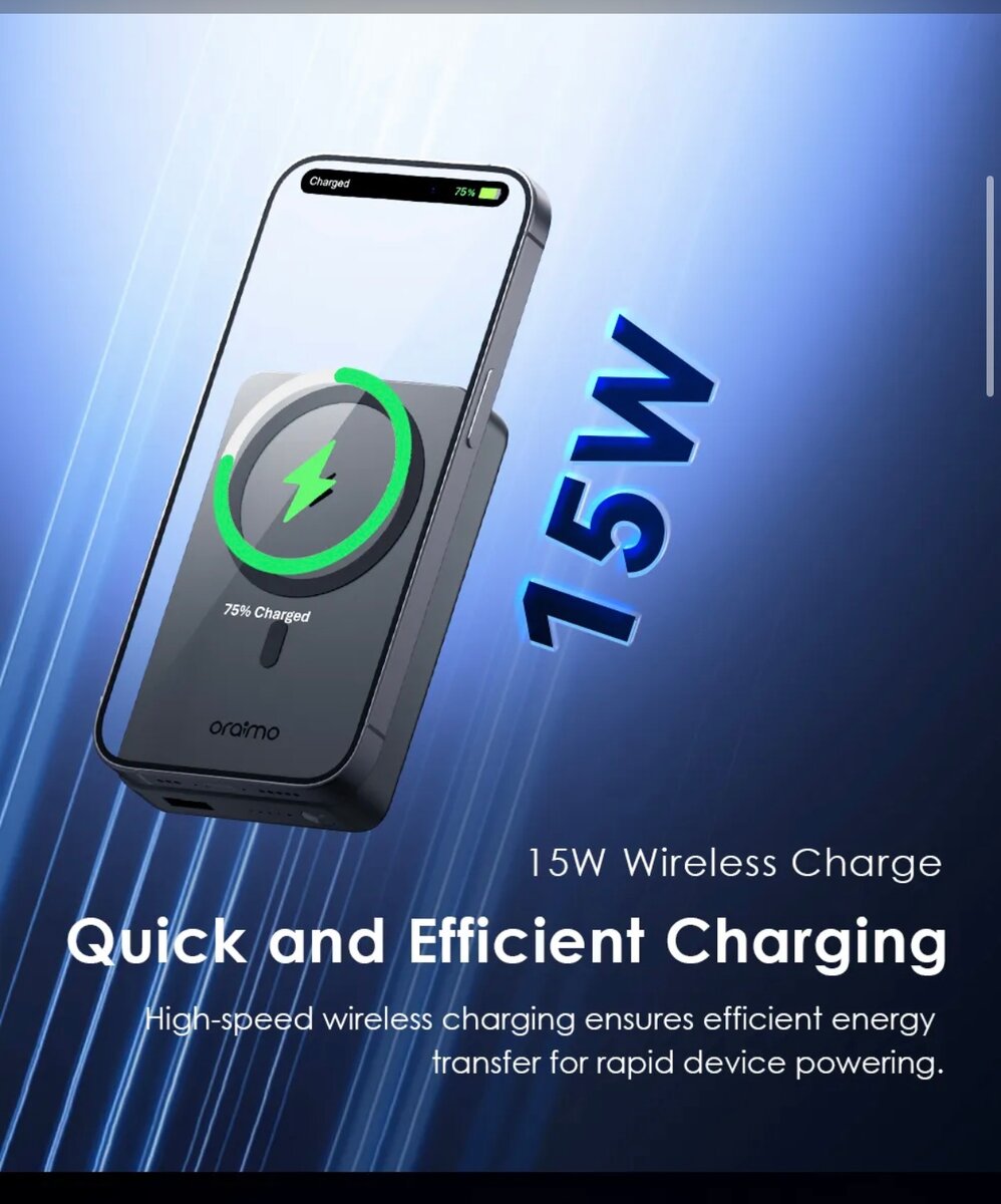 Oraimo MagPower 15  Power Ban