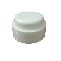 50 ml Milky White Empty Jar For Cream And Facial good quality