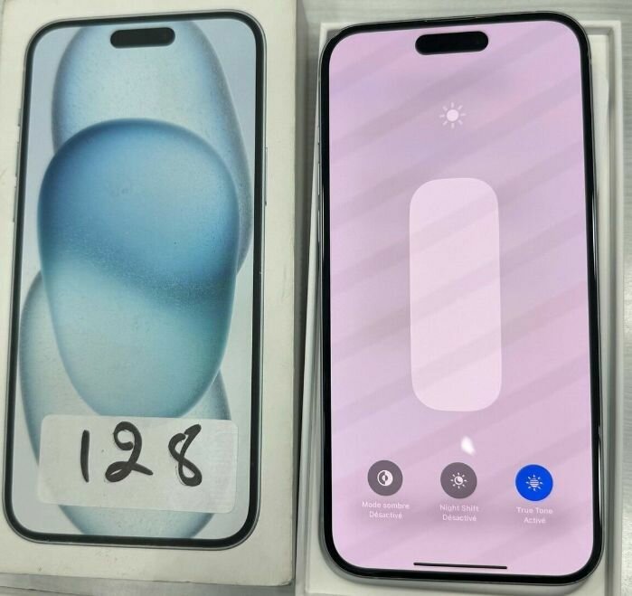 iPhone 15 128 Go Argent