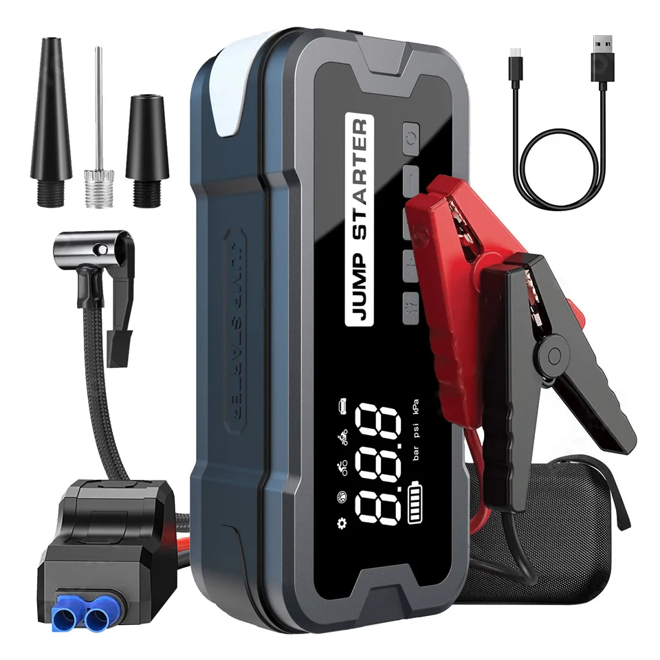 Smart Jump starter with Tire inflator