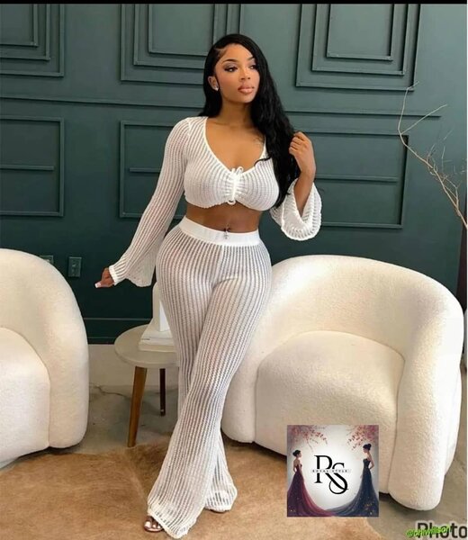 Ensemble tricoté élégant