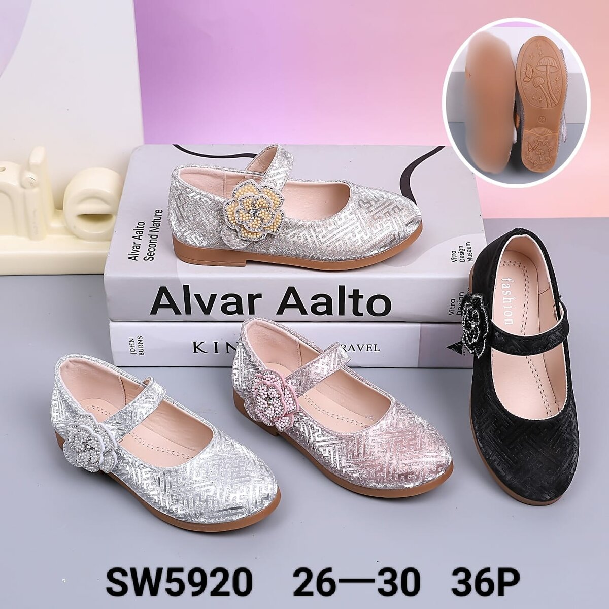 Ballerines Enfant Strass Élégantes