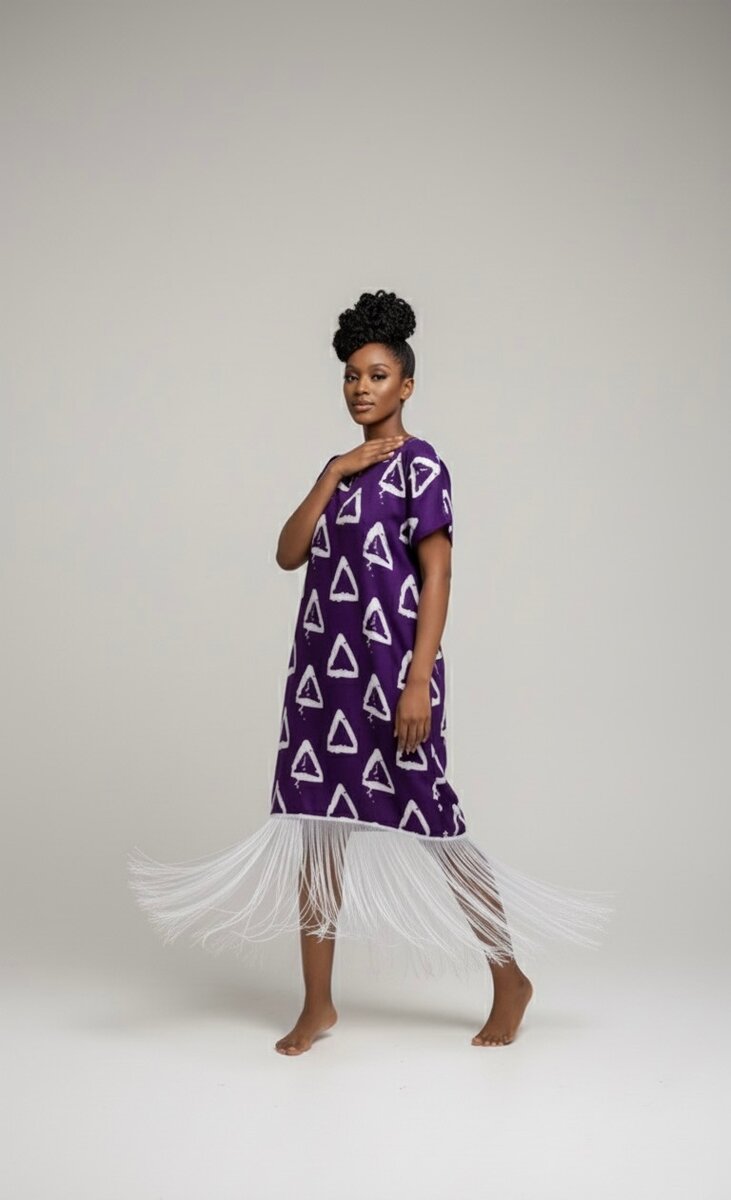 Robe Bohème à Franges Pour Femmes