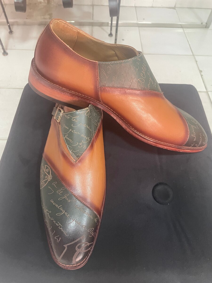 Chaussures hommes en cuir élégantes