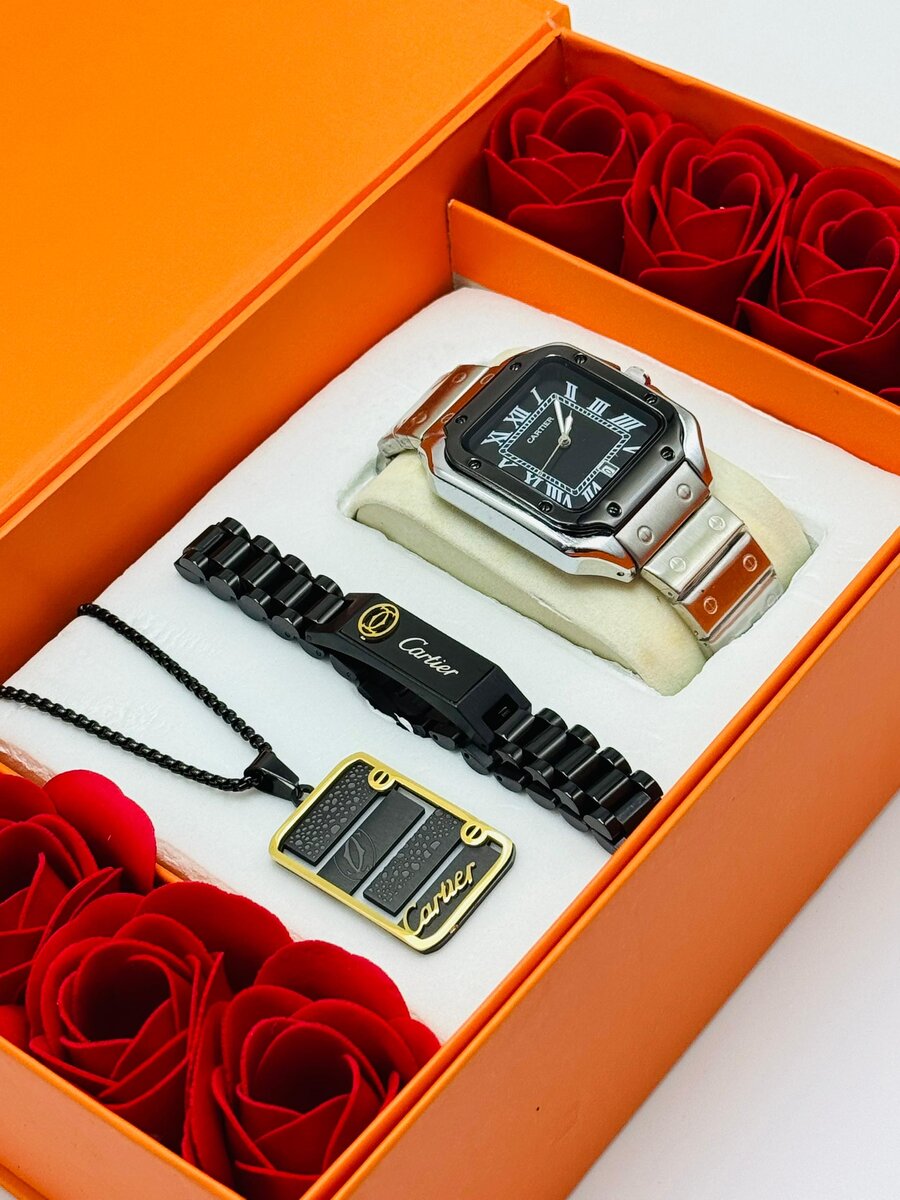Luxury Watch and Jewelry Set