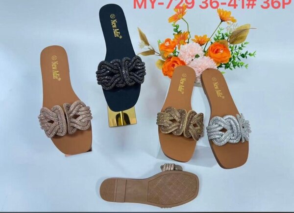 Sandales strass élégantes