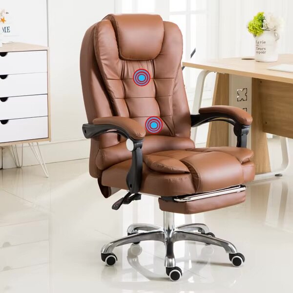 Chaise de bureau ergonomique massage