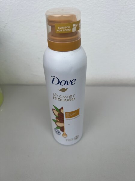 Mousse douche Dove Argan
