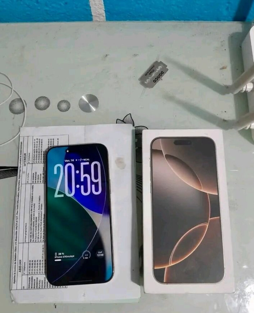 Smartphone dernière génération