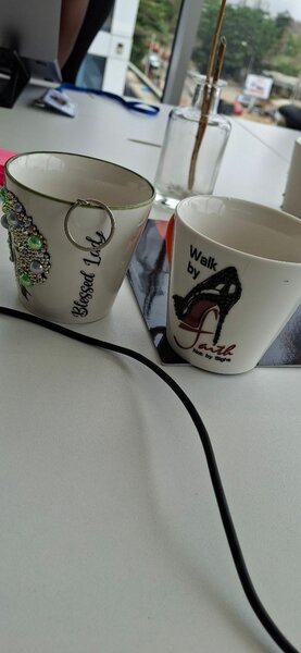 Tasses à café artistiques