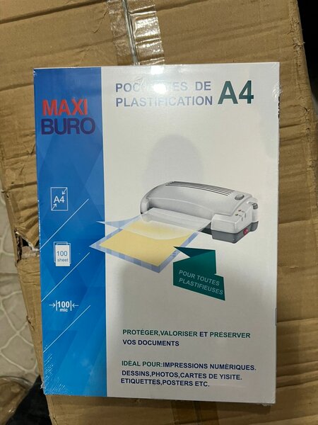 Pochette de plastification A4