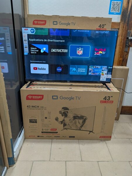 Téléviseur Smart 43" 4K