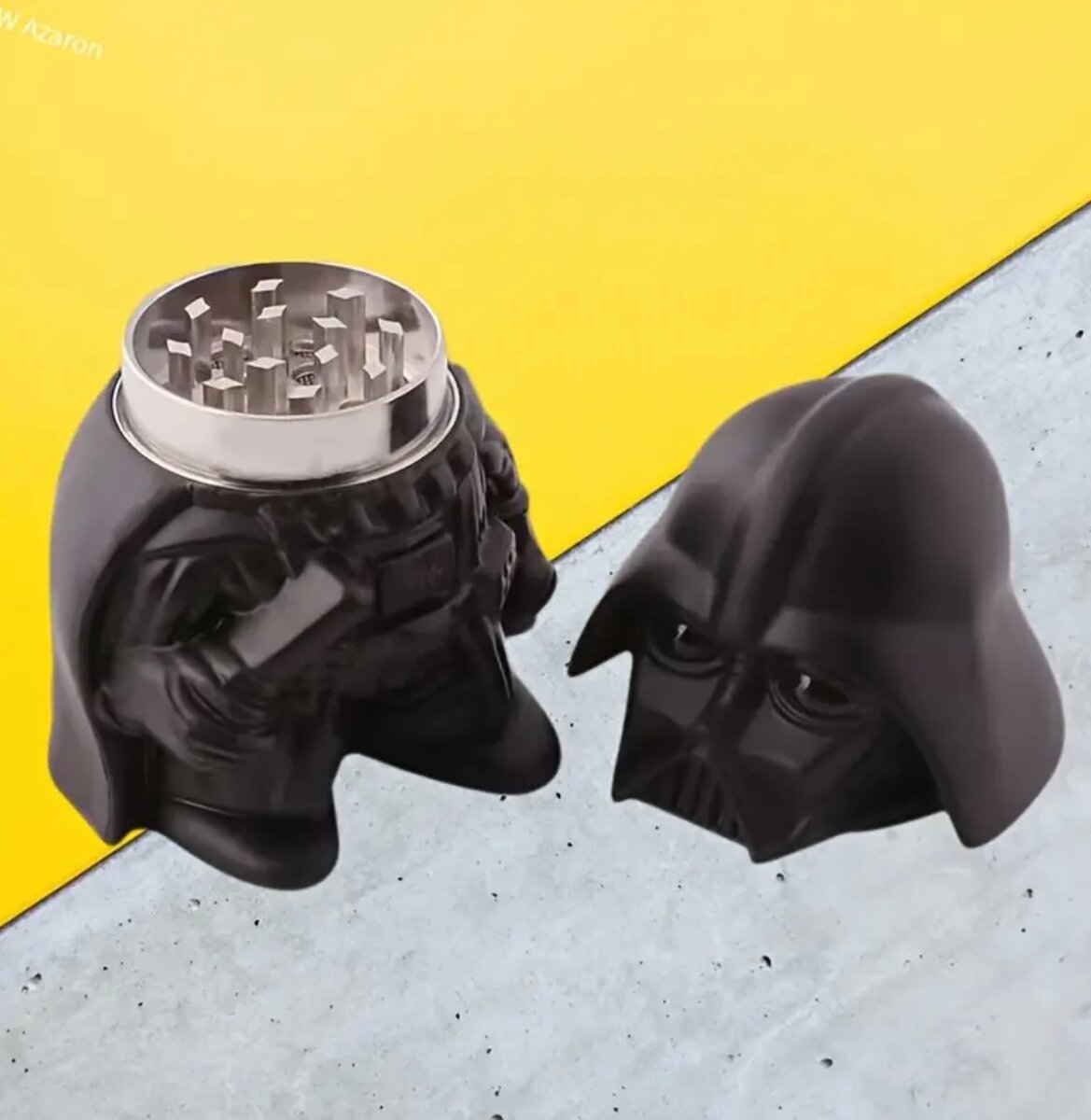 Grinder en forme de casque