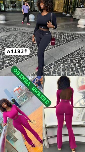 Ensemble de sport tendance femme