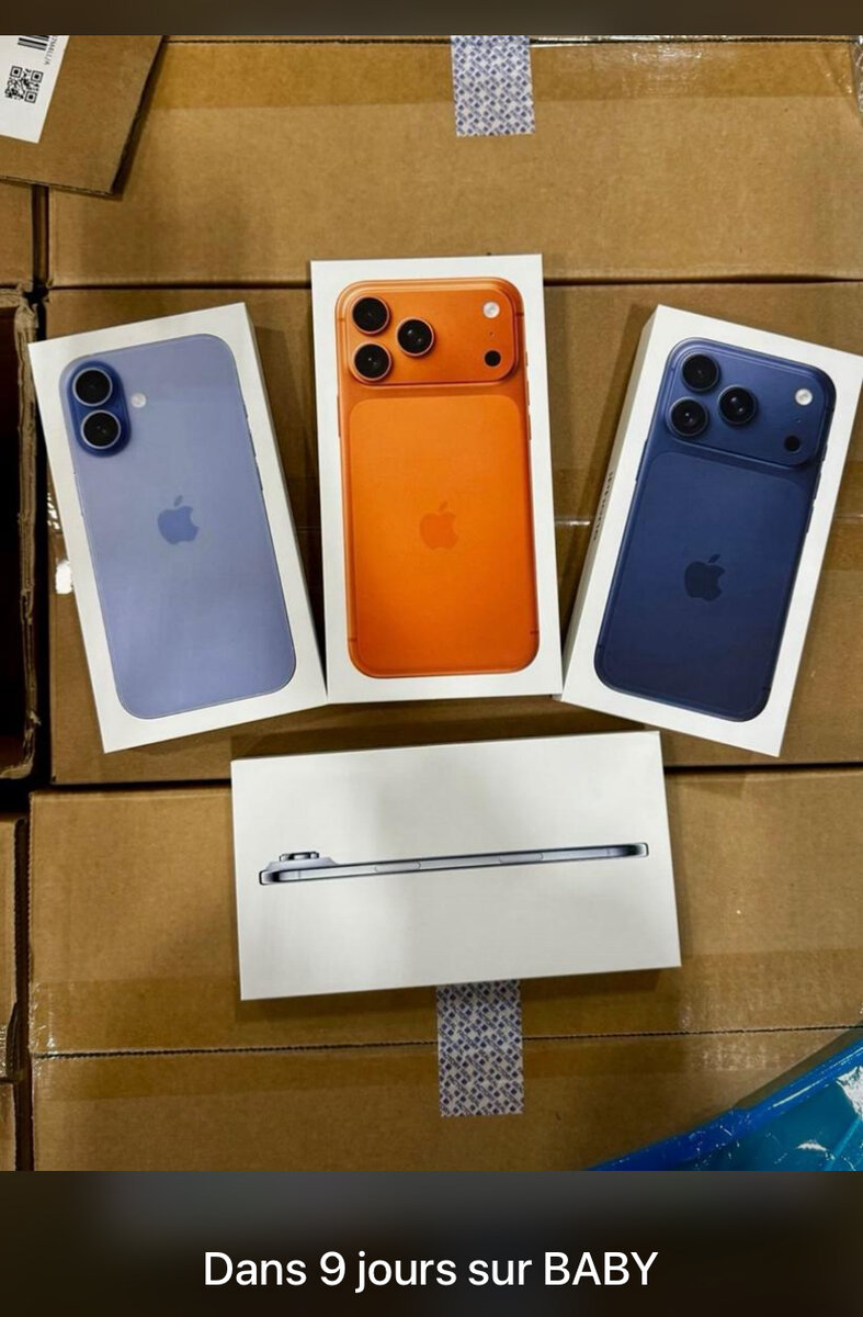 Smartphone Apple dernier modèle