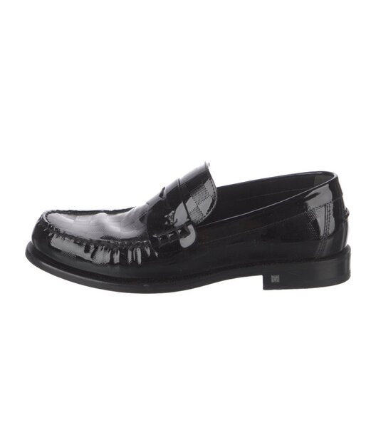 Louis Vuitton Patent Leather Dress Loafers