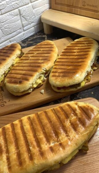 Panini à la viande hachée