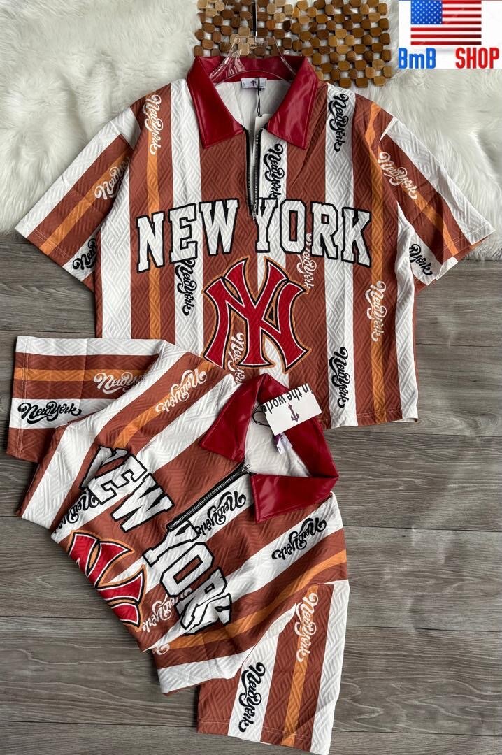 Ensemble t-shirt et short tendance