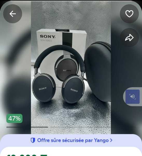 Casque sans fil Sony WH-XM5