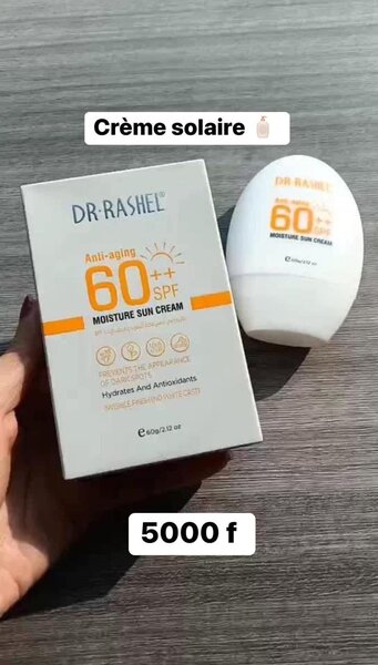 Crème Solaire Anti-Âge SPF60