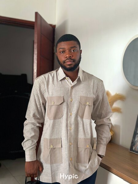 Chemise homme style safari