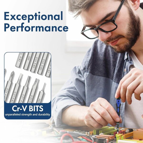 Jeu précis de tournevis 58 pièces