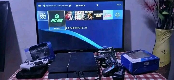 Console de Jeu avec Manettes