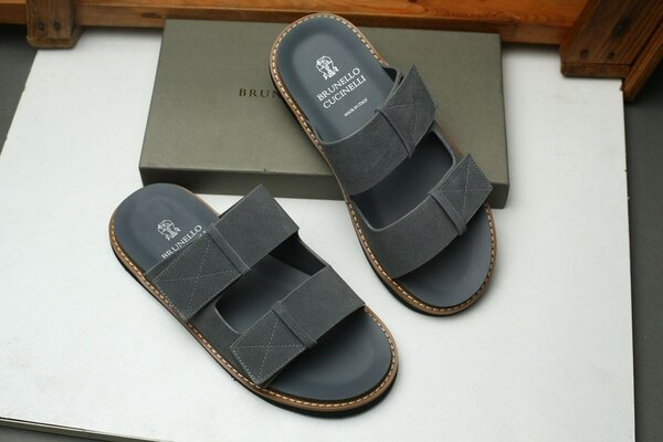 Sandales pour hommes en cuir