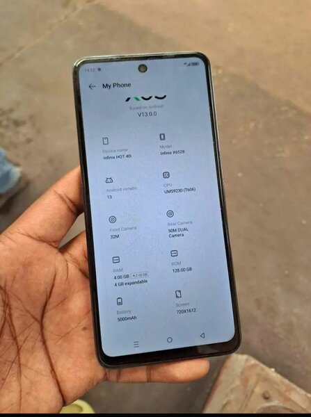 Infinix hot 40i 128gb